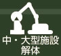 中型・大型特殊施設解体