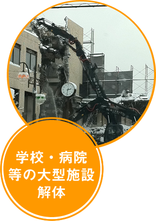 学校・病院等の大型施設解体